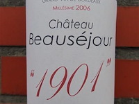Chateau beauséjour "1901" millésime 2006 - afbeelding 2 van  3