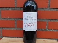 Chateau beauséjour "1901" millésime 2007 - afbeelding 1 van  3