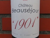 Chateau beauséjour "1901" millésime 2007 - afbeelding 2 van  3