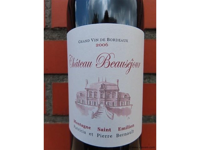 Chateau beauséjour 2006 - afbeelding 2 van  3