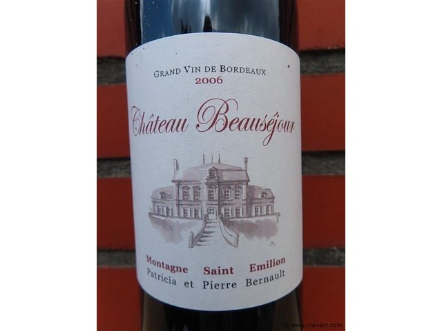 Chateau beauséjour 2006 - afbeelding 2 van  3