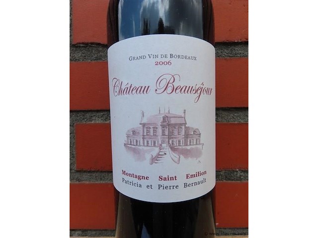 Chateau beauséjour 2006 - afbeelding 2 van  3