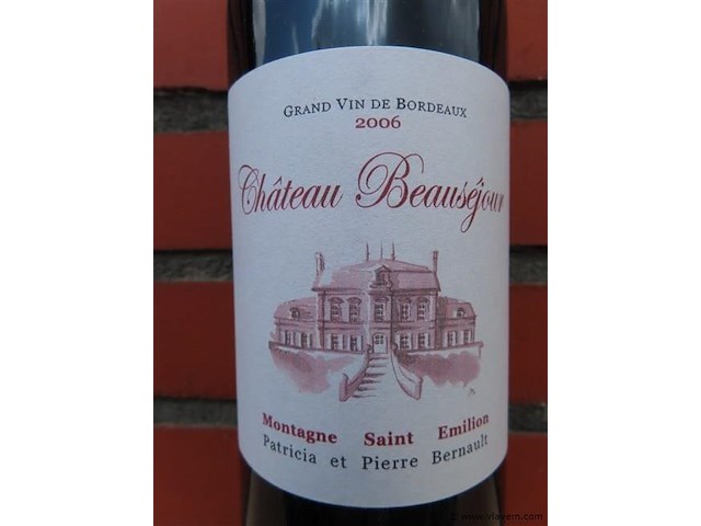 Chateau beauséjour 2006 - afbeelding 2 van  3