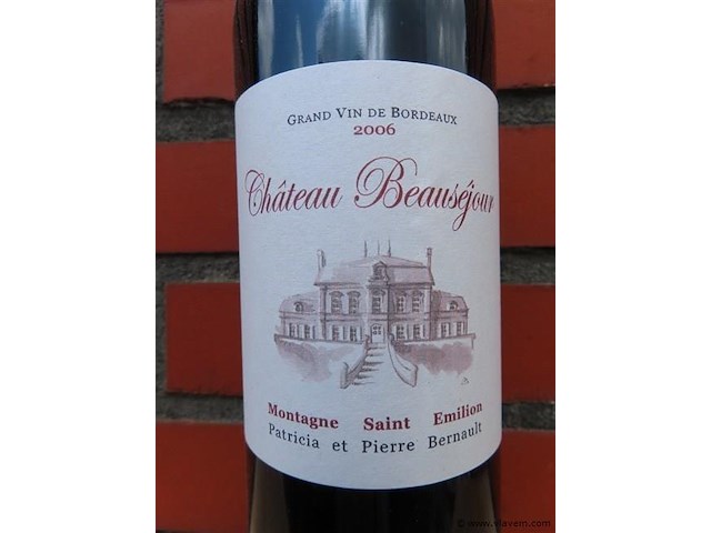 Chateau beauséjour 2006 - afbeelding 2 van  3