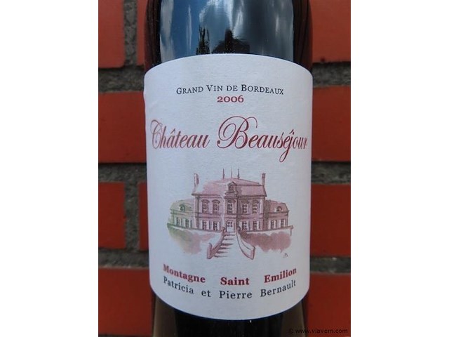 Chateau beauséjour 2006 - afbeelding 2 van  3