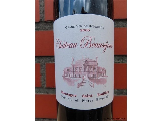Chateau beauséjour 2006 - afbeelding 2 van  3