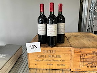 Chateau cadet bragard saint-emilion grand cru rode wijn (15x) - afbeelding 2 van  4