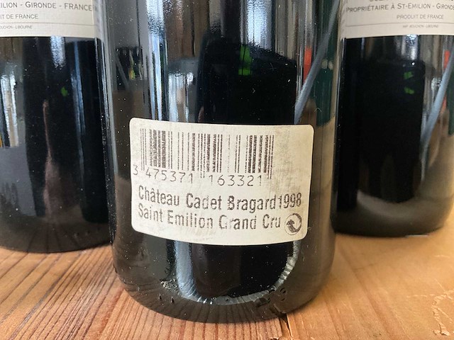Chateau cadet bragard saint-emilion grand cru rode wijn (15x) - afbeelding 4 van  4