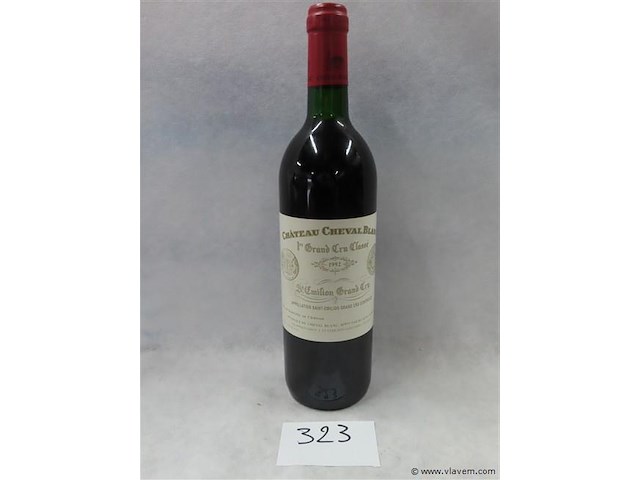 Chateau cheval blanc 1992 saint-emilion 1er grand cru classé - afbeelding 1 van  11