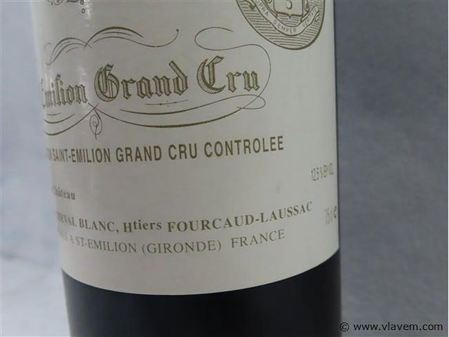 Chateau cheval blanc 1992 saint-emilion 1er grand cru classé - afbeelding 11 van  11