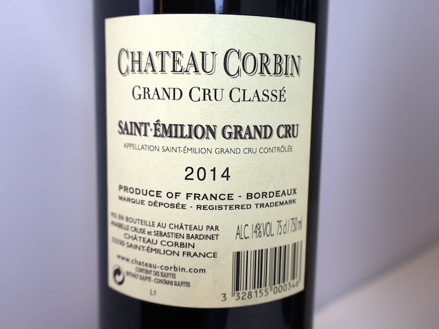 Château corbin 2014 (6x) - afbeelding 3 van  4