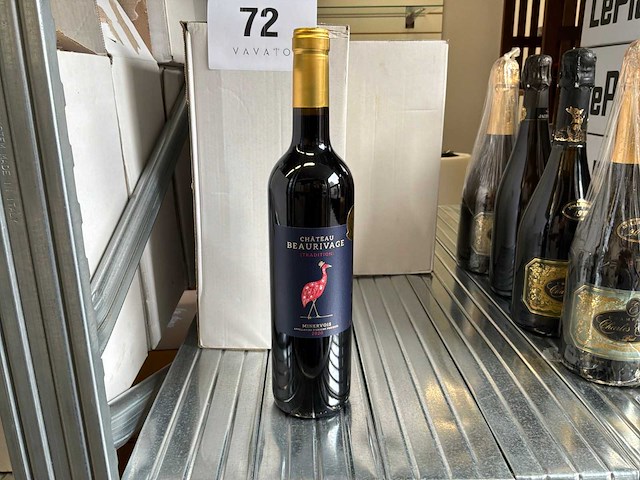 Château de beaurivage minervois rode wijn (31x) - afbeelding 1 van  6
