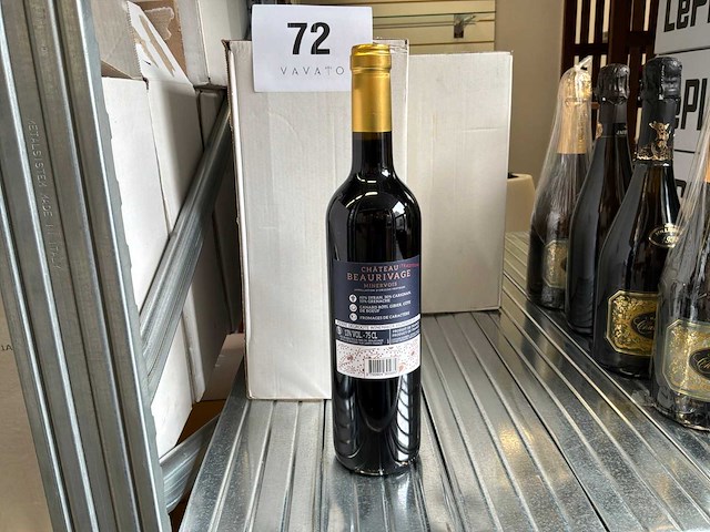 Château de beaurivage minervois rode wijn (31x) - afbeelding 2 van  6