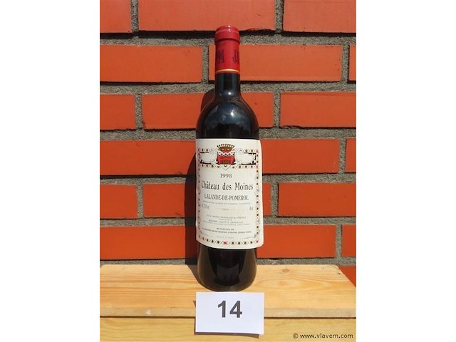 Chateau des moines 1998 - afbeelding 1 van  3