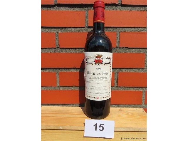 Chateau des moines 1998 - afbeelding 1 van  3