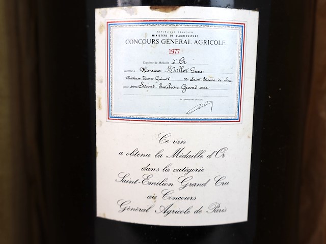 Château du vieux-guinot 1975 (6l) (1x) - afbeelding 3 van  5