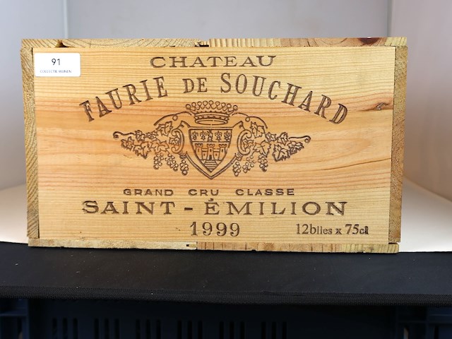 Château faurie de souchard 1999 (12x) - afbeelding 1 van  3