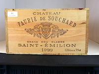 Château faurie de souchard 1999 (12x) - afbeelding 1 van  3
