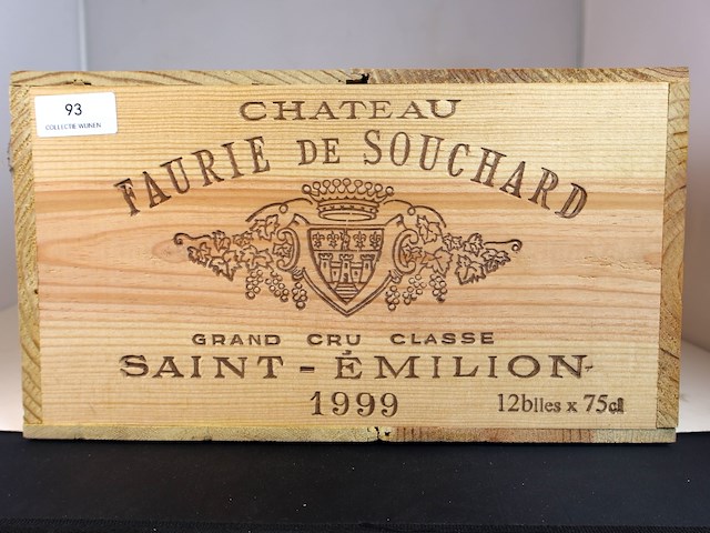 Château faurie de souchard 1999 (12x) - afbeelding 1 van  3