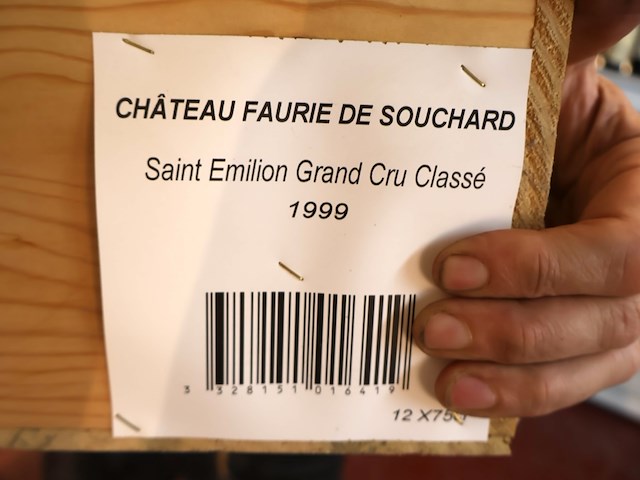 Château faurie de souchard 1999 (12x) - afbeelding 3 van  3