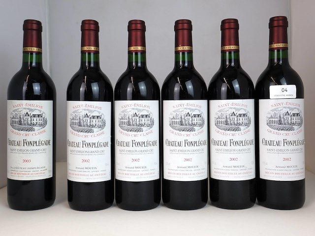 Château fonplégade 2002 & 2003 (6x) - afbeelding 1 van  6