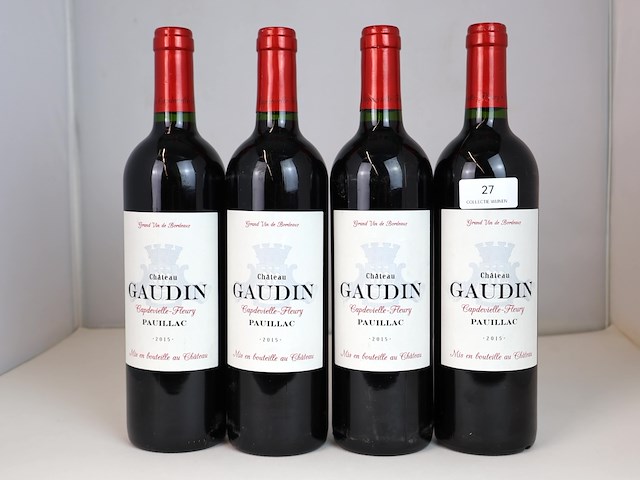 Château gaudin 2015 (4x) - afbeelding 1 van  4