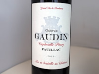 Château gaudin 2015 (4x) - afbeelding 2 van  4