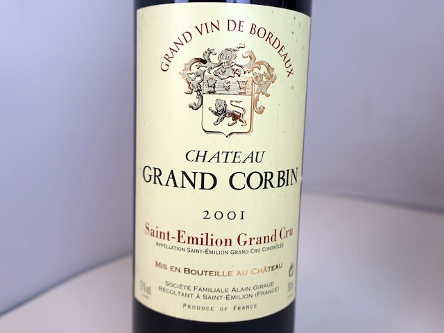 Château grand corbin 2001 (4x) - afbeelding 2 van  4