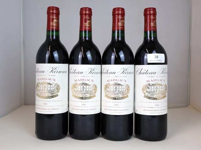Château kirwan 1996 (4x) - afbeelding 1 van  4