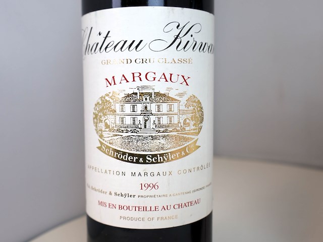 Château kirwan 1996 (4x) - afbeelding 2 van  4
