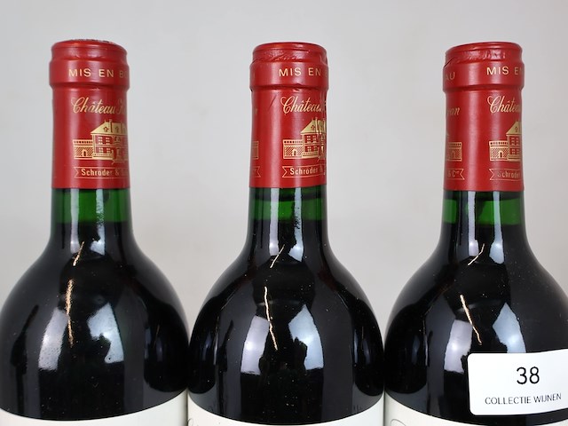 Château kirwan 1996 (4x) - afbeelding 4 van  4