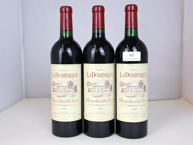 Château la dominique 1997 (3x) - afbeelding 1 van  4
