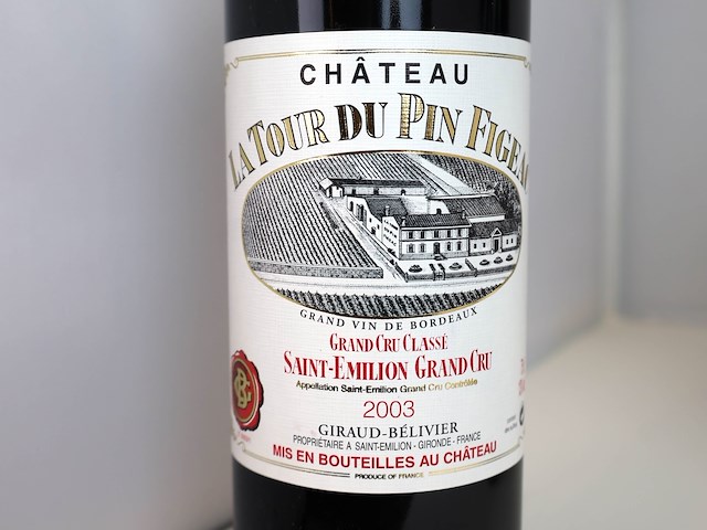 Château la tour du pin figeac 2003 (4x) - afbeelding 2 van  4