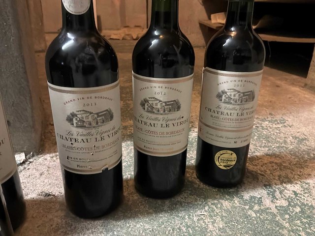 Chateau le virou diverse flessen wijn (8x) - afbeelding 3 van  3