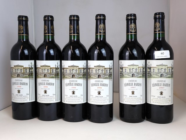 Château léoville barton 1997 & 1998 (6x) - afbeelding 1 van  6
