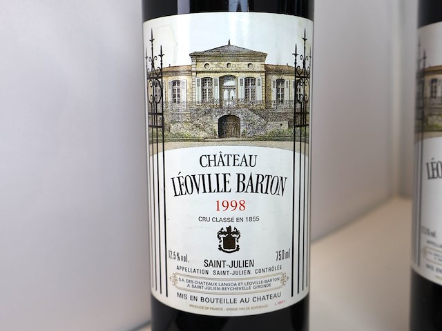 Château léoville barton 1997 & 1998 (6x) - afbeelding 2 van  6