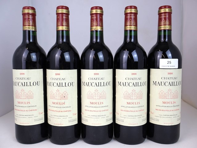 Château maucaillou 1998 (5x) - afbeelding 1 van  4