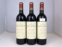 Château maucaillou 1999 (3x)