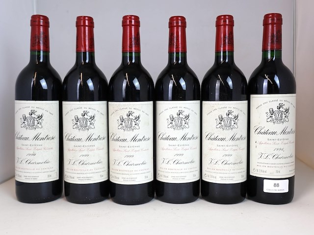 Château montrose 1996 & 1999 (6x) - afbeelding 1 van  6