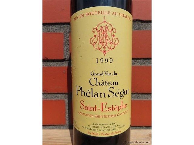 Chateau phélan ségur 1999 - afbeelding 2 van  3
