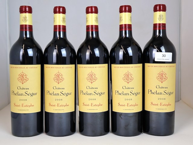 Château phélan ségur 2008 (5x) - afbeelding 1 van  4