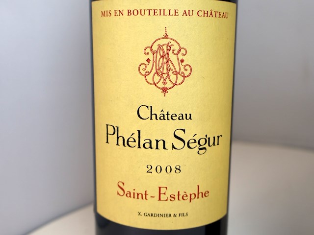 Château phélan ségur 2008 (5x) - afbeelding 2 van  4