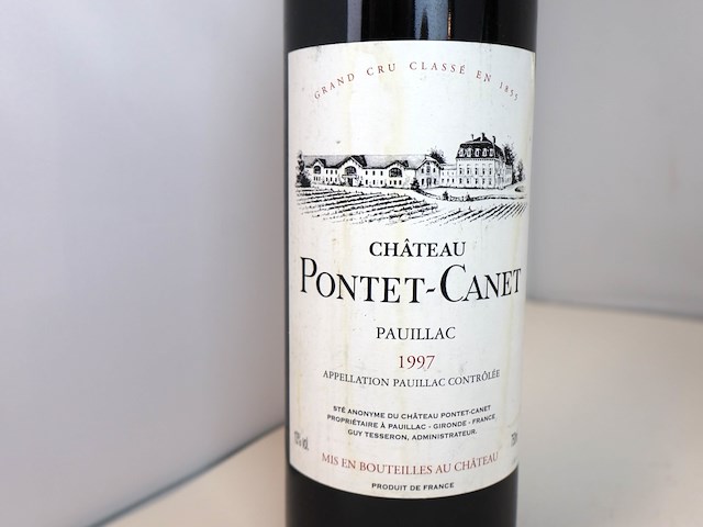 Château pontet-canet 1997 (2x) - afbeelding 2 van  4