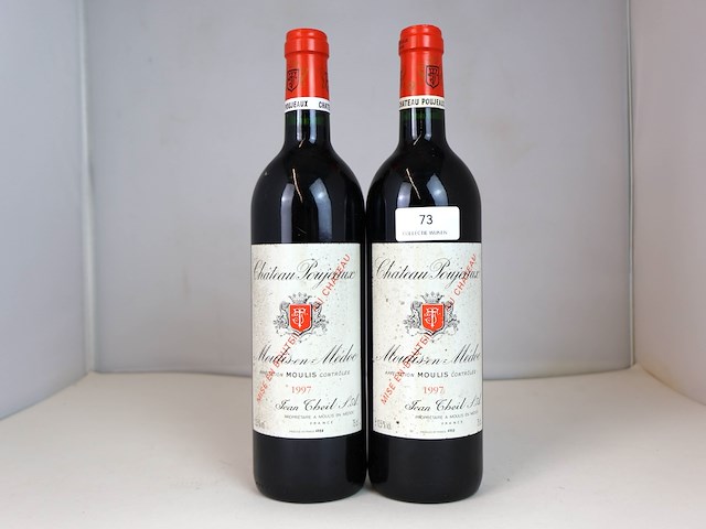 Château poujeaux 1997 (2x) - afbeelding 1 van  4