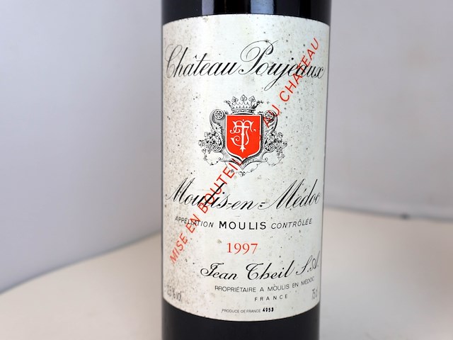 Château poujeaux 1997 (2x) - afbeelding 2 van  4