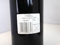 Château poujeaux 1997 (2x) - afbeelding 3 van  4