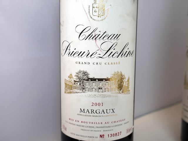 Château prieuré-lichine 1996, 1997 & 2001 (5x) - afbeelding 2 van  8