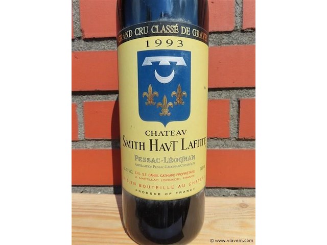 Chateau smith haut lafitte 1993 - afbeelding 2 van  3