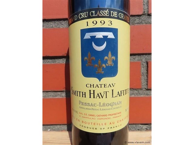 Chateau smith haut lafitte 1993 - afbeelding 2 van  3