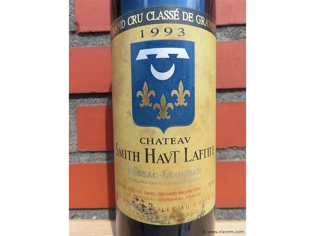 Chateau smith haut lafitte 1993 - afbeelding 2 van  3
